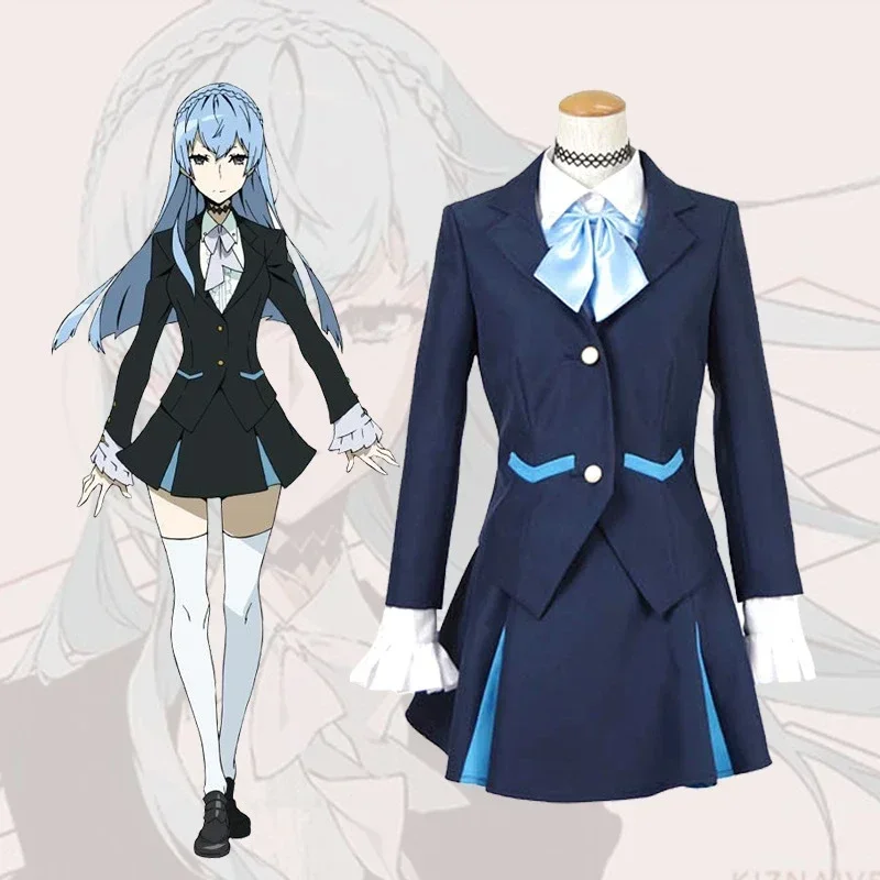 Kiznaiver Sonozaki Noriko аниме косплей костюм костюмы на Хэллоуин для женщин JK униформа костюм куртка юбка японский карнавал