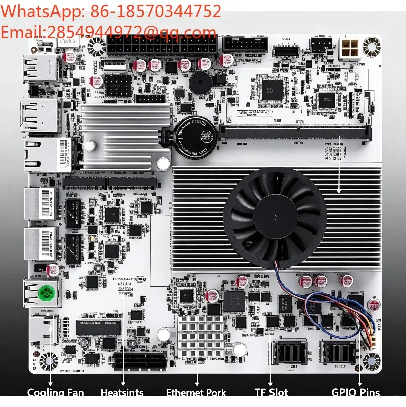 2027   N150/N355 Mini ITX NAS Motherboard, M.2 NVMe Slot + 10G Ethernet Port, PCIe Expandable 6/8 Disk Storage Mainboard