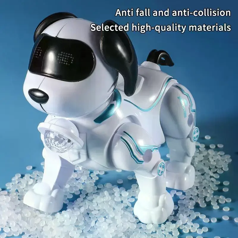 

Робот-собака, электронный интерактивный питомец, программируемый, умный, ходячий, танцующий, подарок на день рождения для детей, мальчиков и девочек