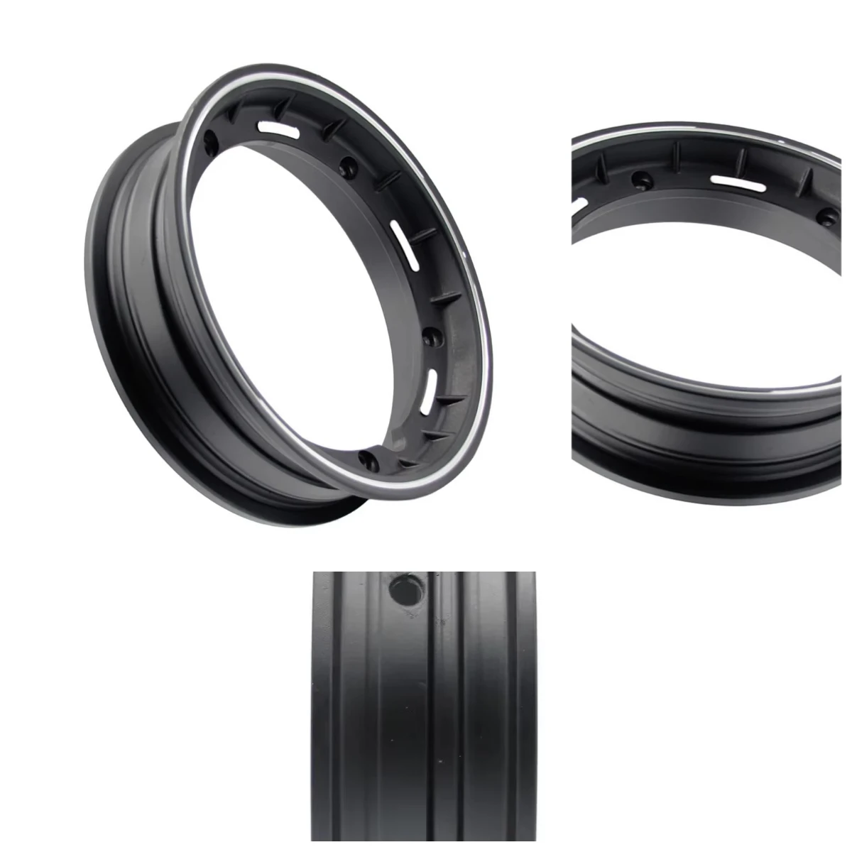 PX 125 150 200 T5 ET3 Black Motorcycle Rim Wheel Circle