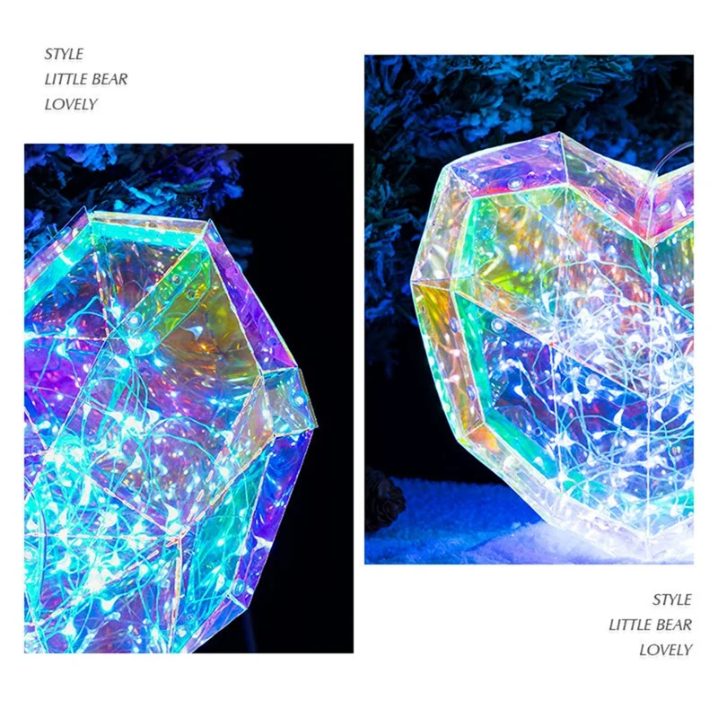 1 шт., USB-ночник в виде сердца