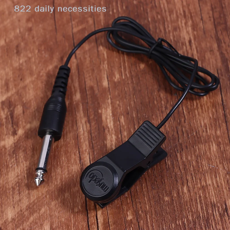 Universals Guitar Acoustics Violin Banjo Mandolin Ukulele Musical Instrument Pickup Clip On Contact Microphones Piezo Pickup