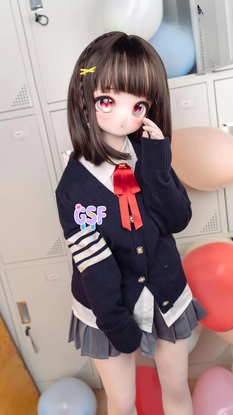 85CM 2D cartoon doll, detachable head for a wig, suitable for collectors, adjustable body made of TPE material