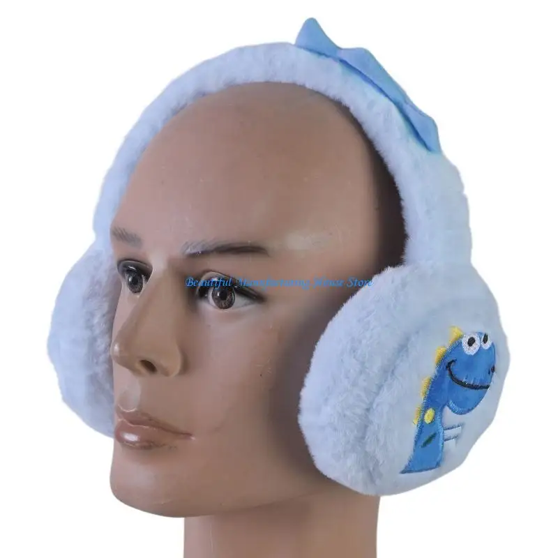 

E56A Travel Friendly Ear Muffs Unisex Plush Earmuffs Fashion Cold Weather Earmuff