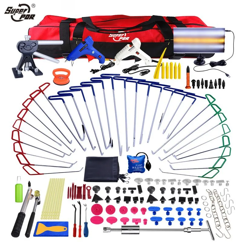 Super PDR Body Repair Kit Tool Repair Various Hail Damage Auto Shop Dent Remover