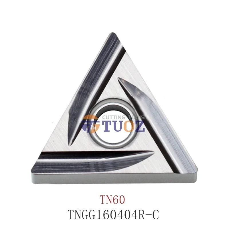 100% Original TNGG1604 TNGG160404R-C TN60 Metal Ceramic Turning Blade 160404R 160404 R-C CNC Lathe Cutter TNGG