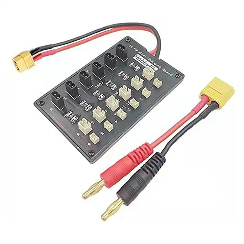 Smart-1S 6 Series แบตเตอรี่บอร์ดชาร์จแบบขนานการป้องกันการลัดวงจรในตัวรองรับเครื่องชาร์จ Lipo Balance ส่วนใหญ่