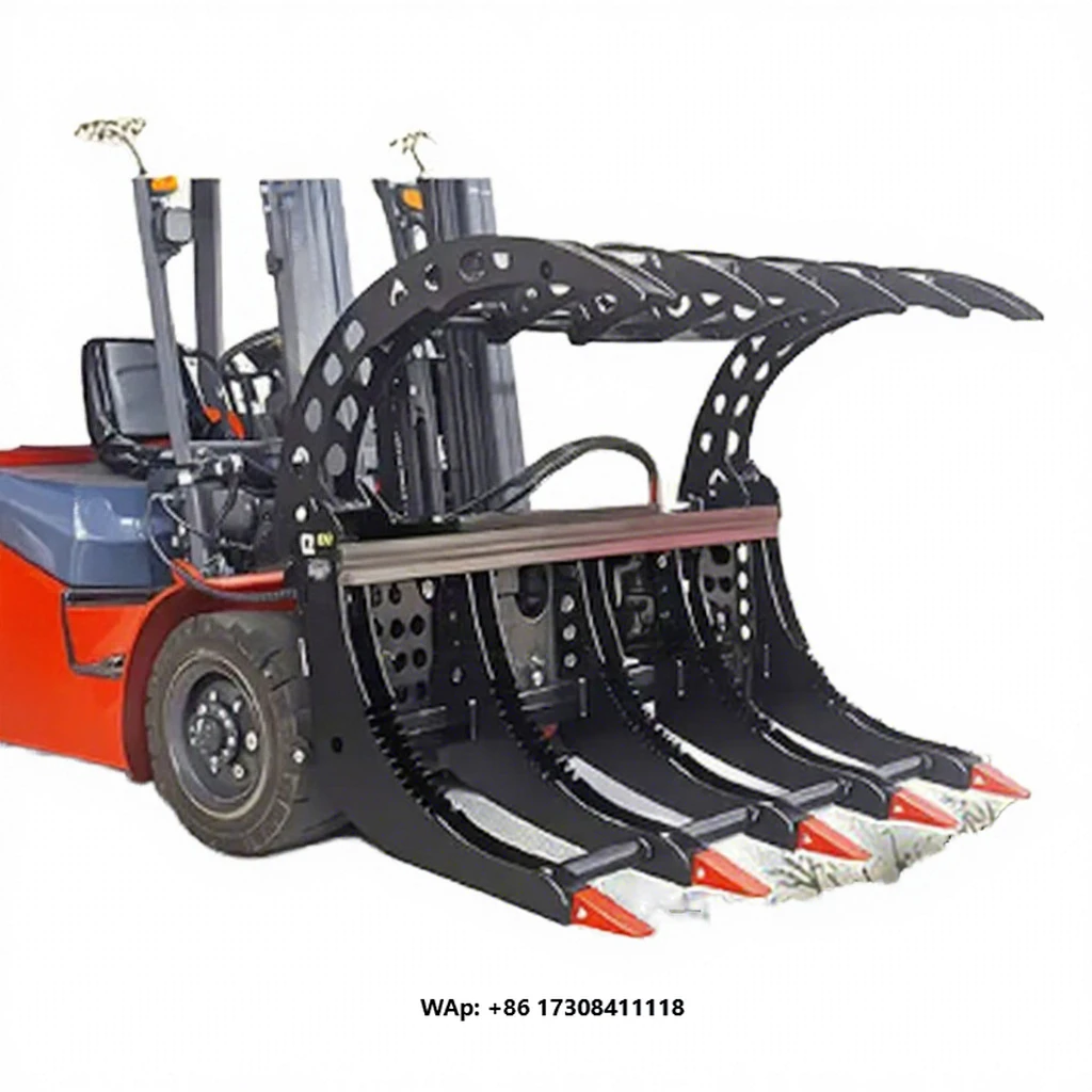 HD Root Grapple Rake for Tractors - Industrial Grade Brush Grapple Rake Tractor Attachment