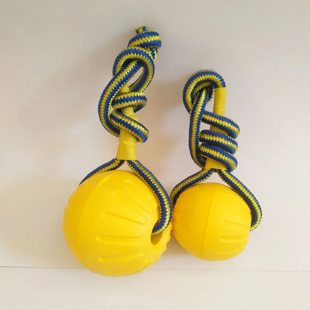 7 cm/9 cm Unzerstörbarer Gummiball Haustier Hund Training Kauen Spielen Apportieren Biss Spielzeug Hundespielzeug Für Hund Interaktiv