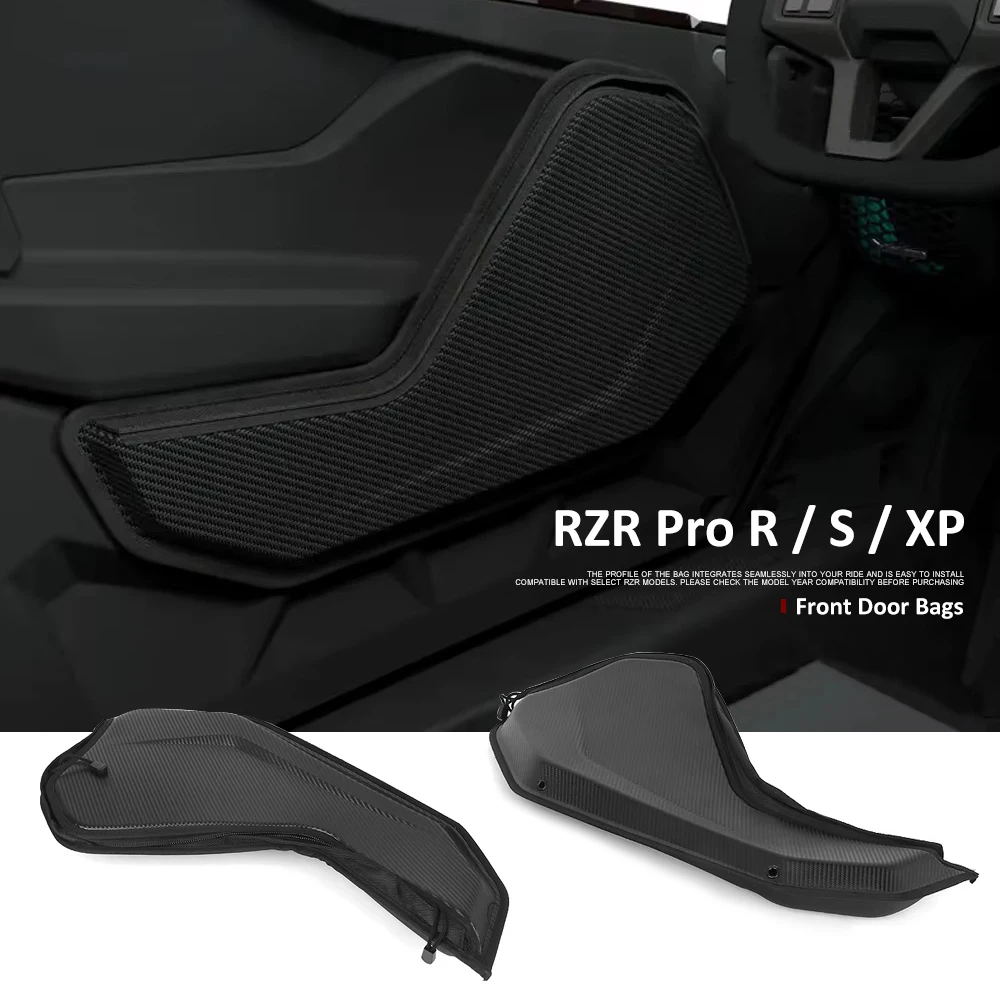 UTV Aksesori PRO XP penyimpanan samping pintu depan tas Kit untuk Polaris RZR XP 4 Pro S Sport PRO R 4 Ultimate PRO XP Premium 2025