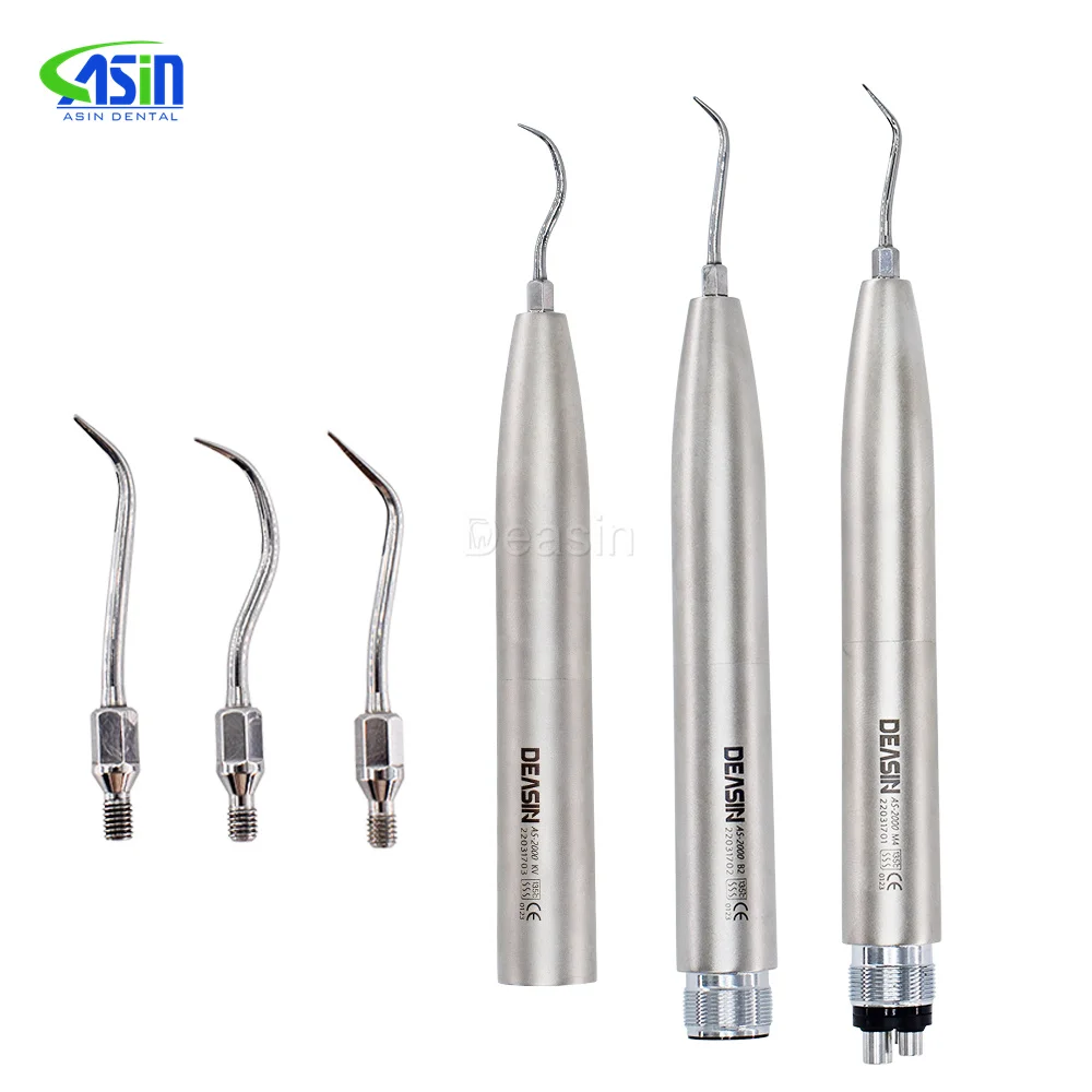 Den tal Air Scaler Handpiece Sonic S With 3 scaler Tips Den tal air scaler 2holes /4hole other Den tal equipments