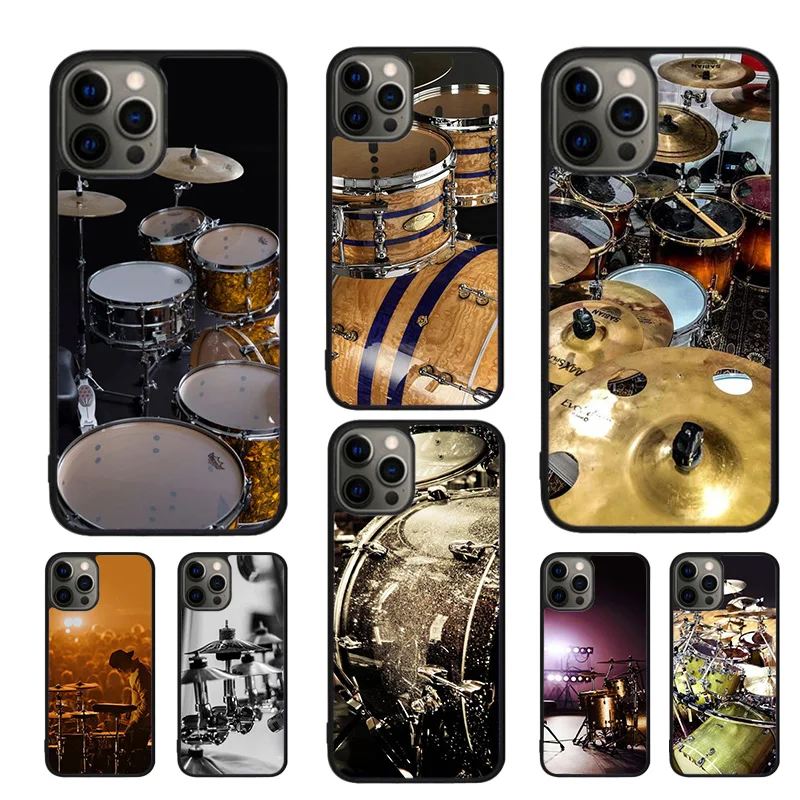 Drum Drummer Music DJ Mobile Phone Cases Cover For iPhone 16 15 14 12 13 mini 11 Pro MAX apple 6 7 8 Plus SE2020 Coque