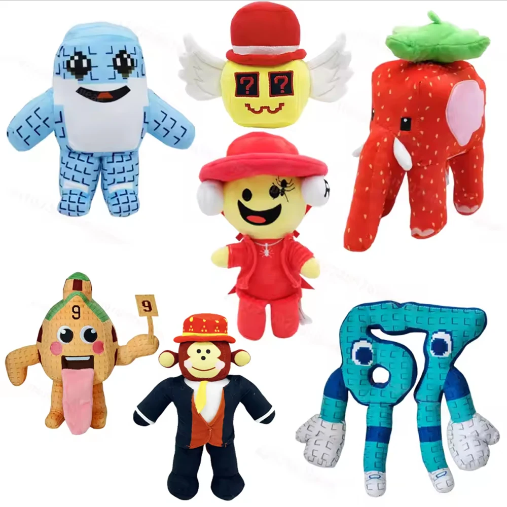 Kawaii سرقة الدماغ ألعاب من نسيج مخملي رقم 9 منزل أنيمي تمثال لعبة الأجهزة الطرفية بلوشيز محشوة دمى الاطفال اللعب هدايا عيد الميلاد #6