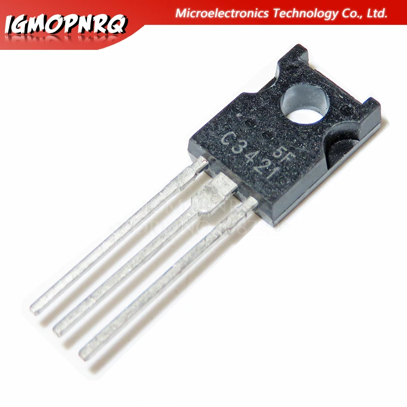 

10 шт 2SC3421 C3421 NPN TO-126F новый оригинальный