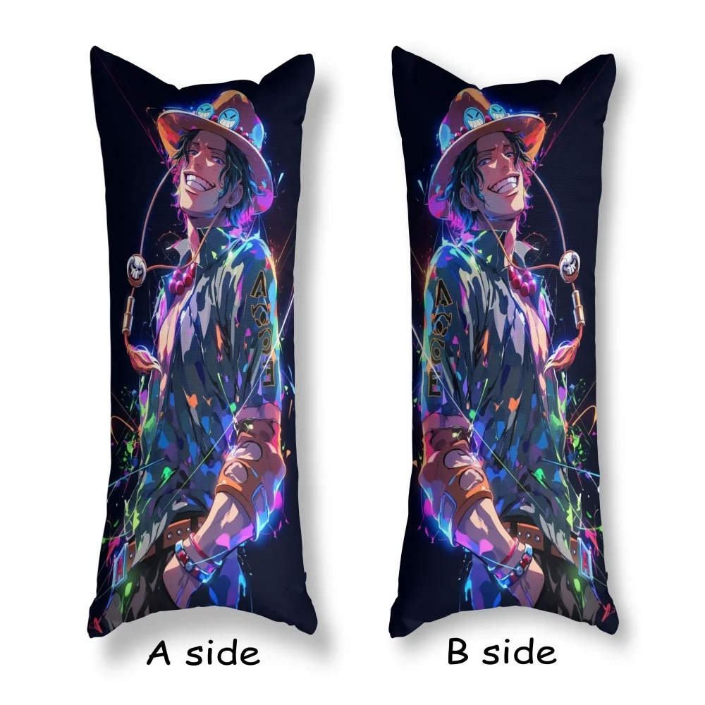 Full Body Pillowcase One Piece Anime Long Pillow Cover Cushion Cover Cushion Home Decoration Sofa Pillow for Kids Gift