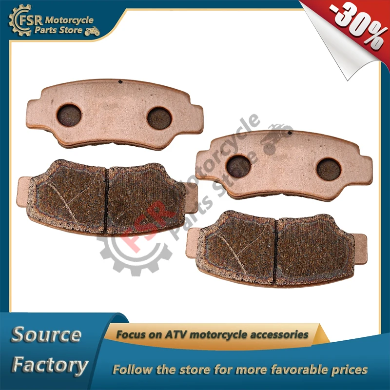 

REAR BRAKE PAD(COPPER-BASED SINTERED),FOR SEGWAY AT5 L E5 SNARLER AT6 S T3B AT10WL ABS FUGLEMAN UT6 UT10 CREW U3/U5 VILLAIN SX10