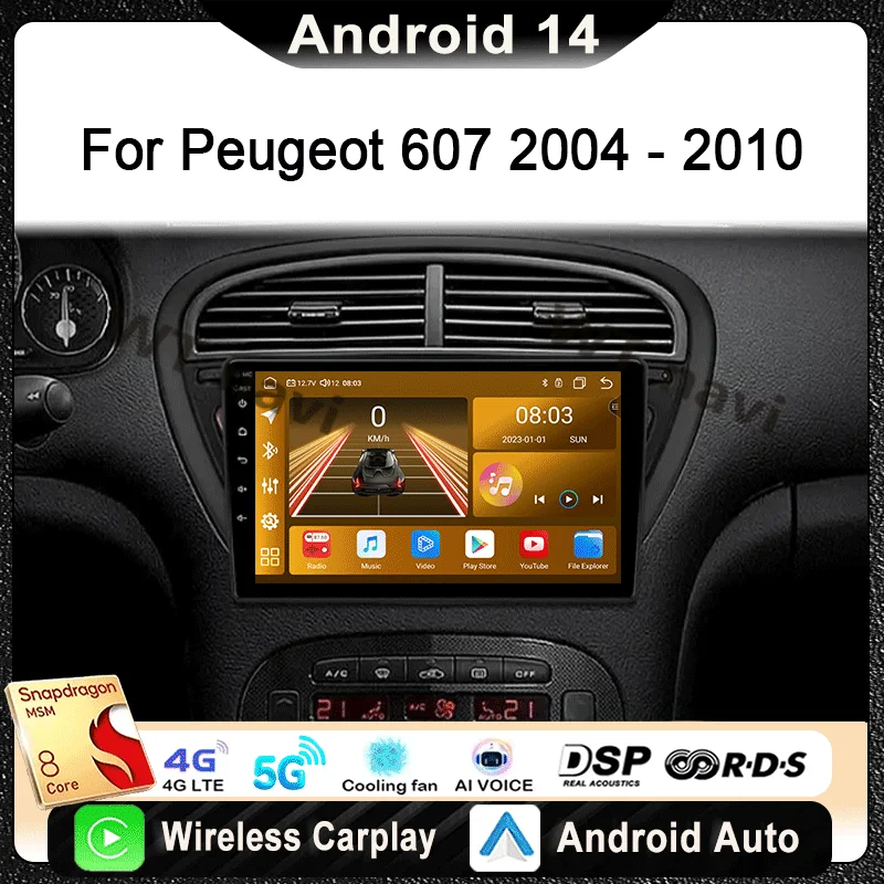 For Peugeot 607 200… - image