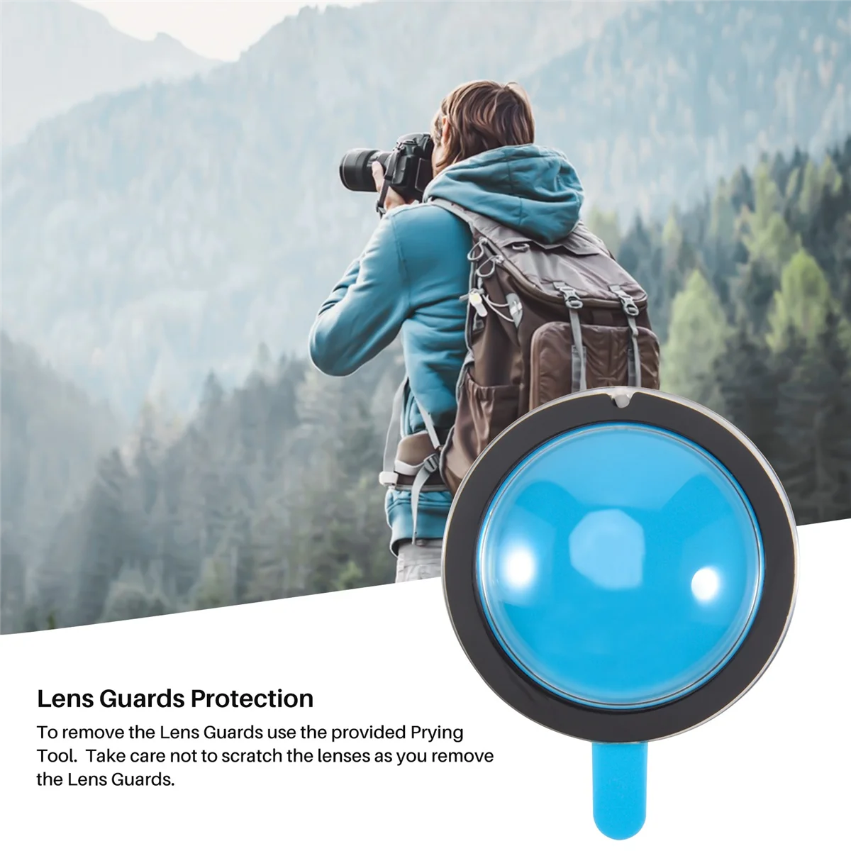 Protector de lente panorámico para cámara deportiva, protección para Insta360 ONE X2