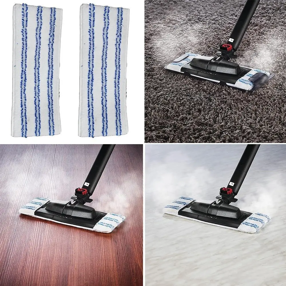 Panno per scopa da 4 pezzi per Polti Vaporetto Kit Vaporflexi Brush Eco Pro 3.0 Strumenti di pulizia, per Vaporetto Pro e Classic