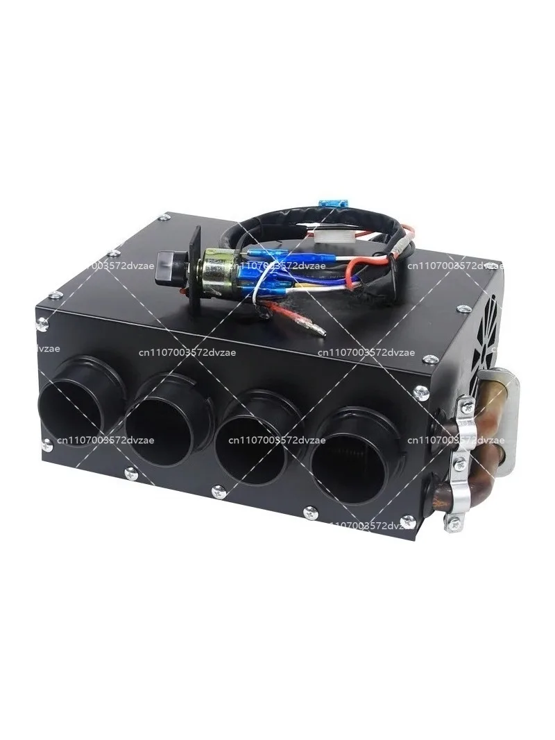 12V/24V Automotive Heater Copper Pipe Pipeline Renovation Car Heater Car Mounted Heater Suitable For Small Space Models 80W