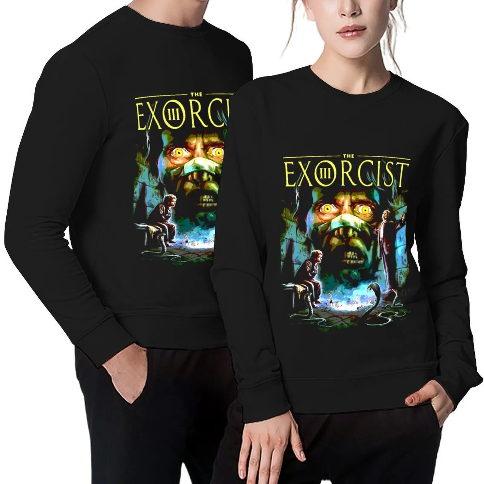 

The Exorcist Pullover winter clothes aesthetic clothing men's clothing japanese style hooded sweatshirts