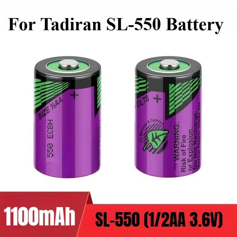 

1100mAh for Tadiran SL-550 (1/2AA 3.6V) TL-5902 SL-350 Battery