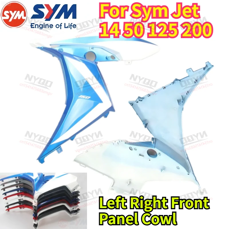 

Hot Original Left Right Front Panel Cowl Cover Replacement Parts for Sym Jet 14 50 125 200 Motorcycle Body Fairing Accessories