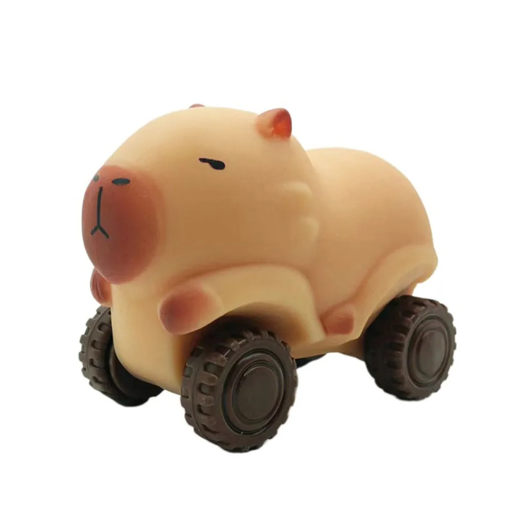 

Stretchable Car Capybara Squeeze Toy High Elasticity with Wheel Capybara Fidget Toy Elongate Slow Rebound Cute Pinch Toy