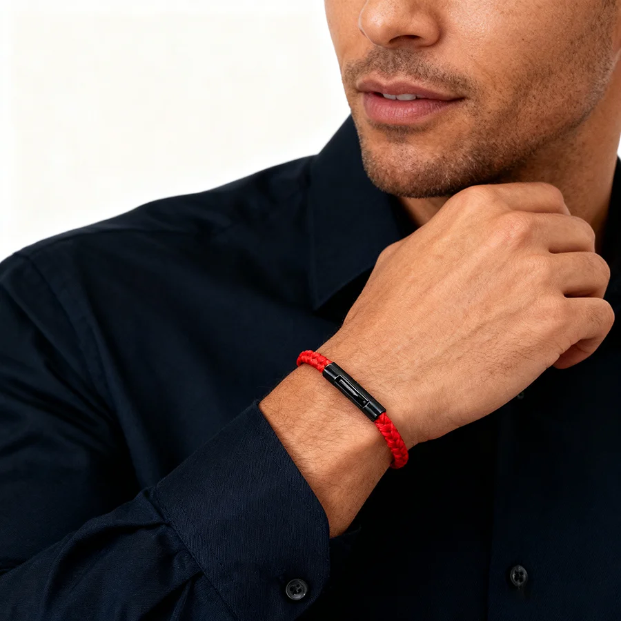 Ethnic Chic Fashion - Pulsera Minimalista Chic de Cuerda con