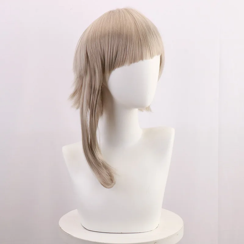 Perruque de style original d'Atsushi Nakajima de "Bungo Stray Dogs" en soie résistante aux hautes températures pour cosplay.