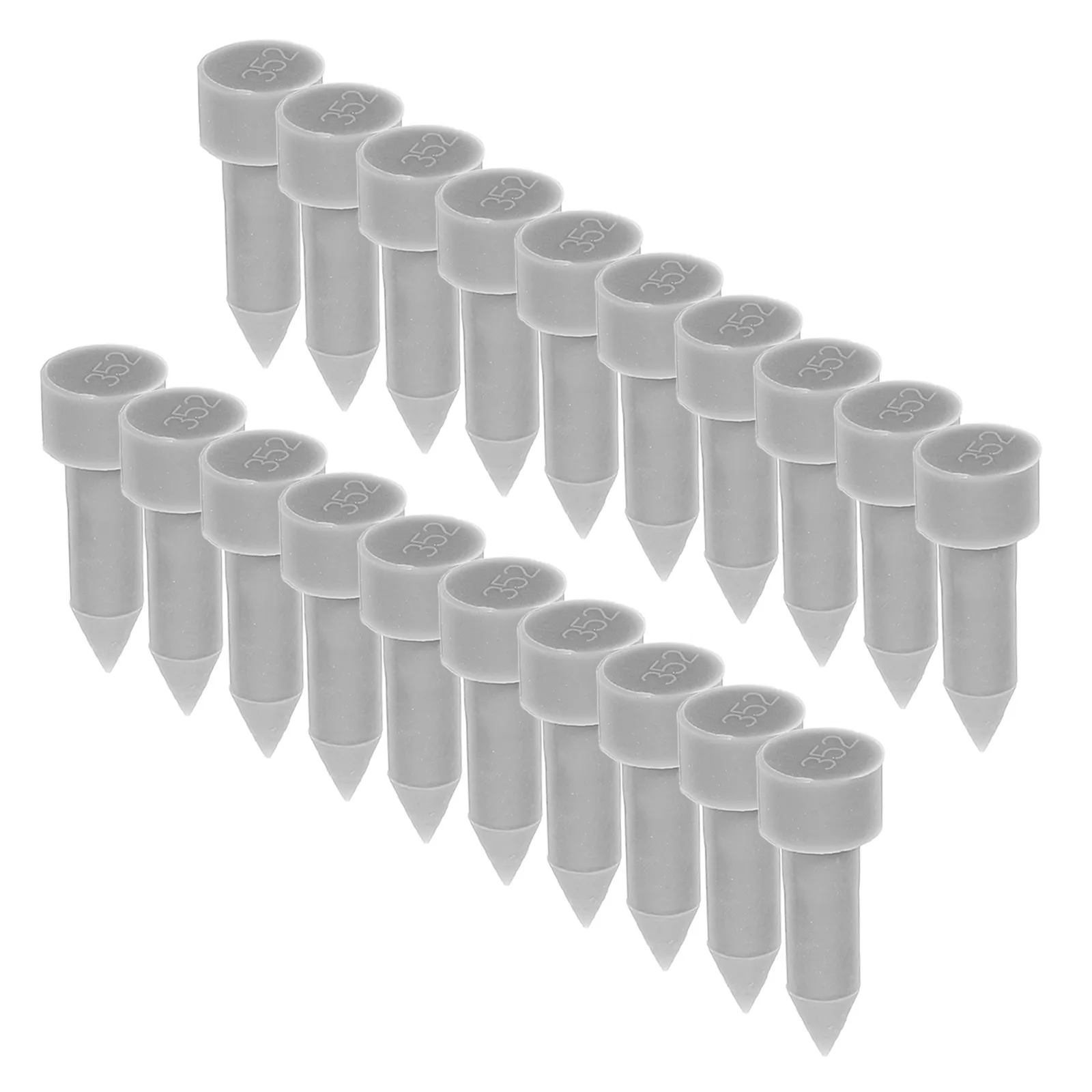 20Pcs Sleek T-Shaped Silicone Anti-Collision Plugs Door Stopper Wall Protector Cabinet Bumpers Car Side Door Guard Noise
