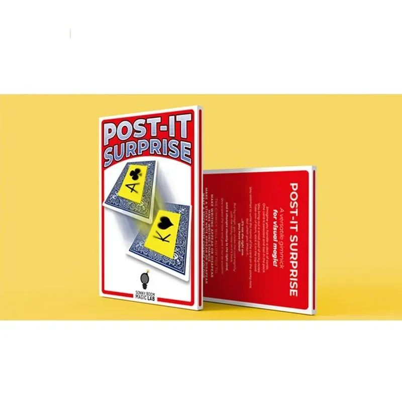 Post It Surprise (Gimmicks and Online Instructions) by Sonny Boom  Magic Tricks Illusions Close up Magic Street Magia Magician