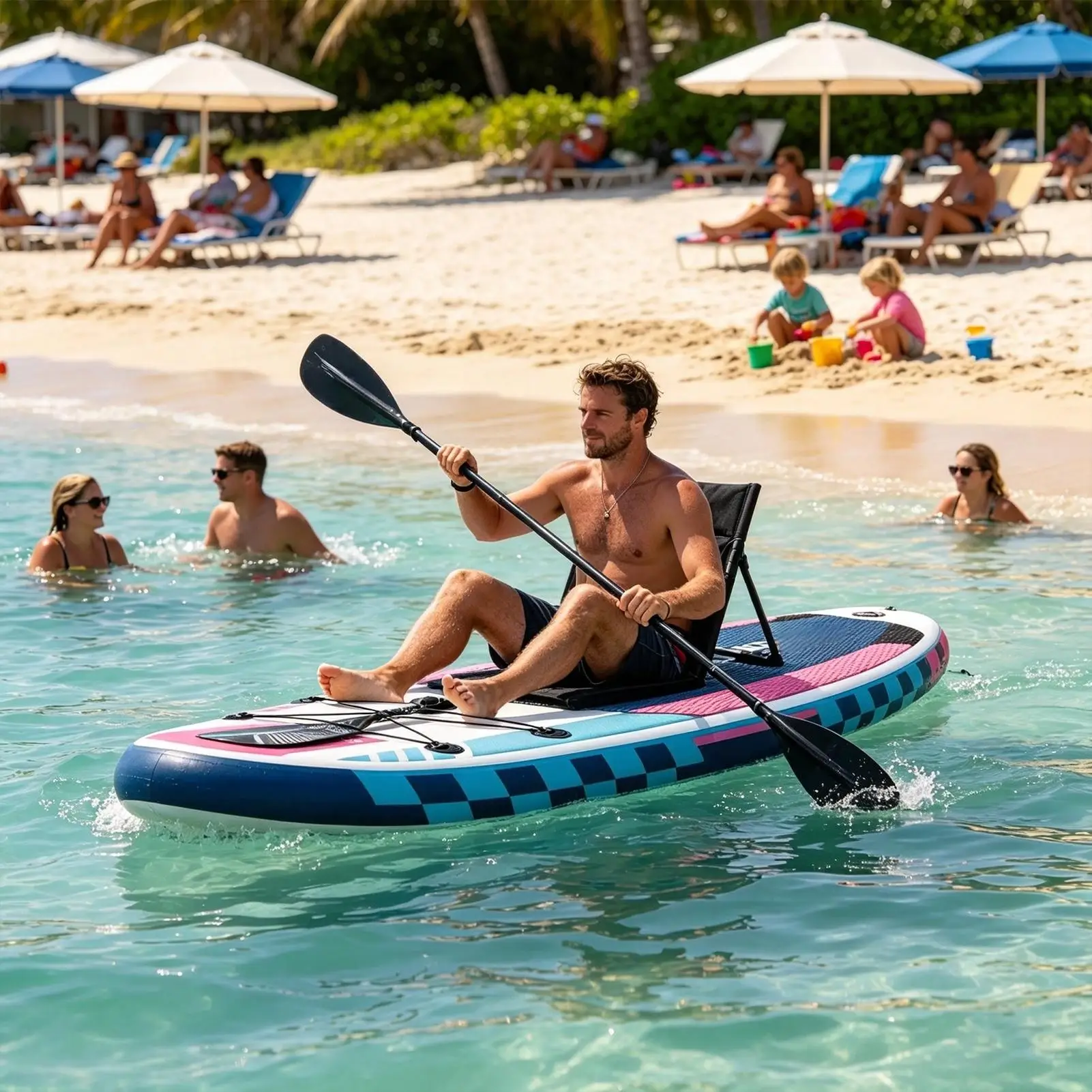 Kayak Seats Portable Adjustable Chair Stand Up Paddle Board Seat For Yacht Fishing Boat Canoe Kayak Maritime Poolside