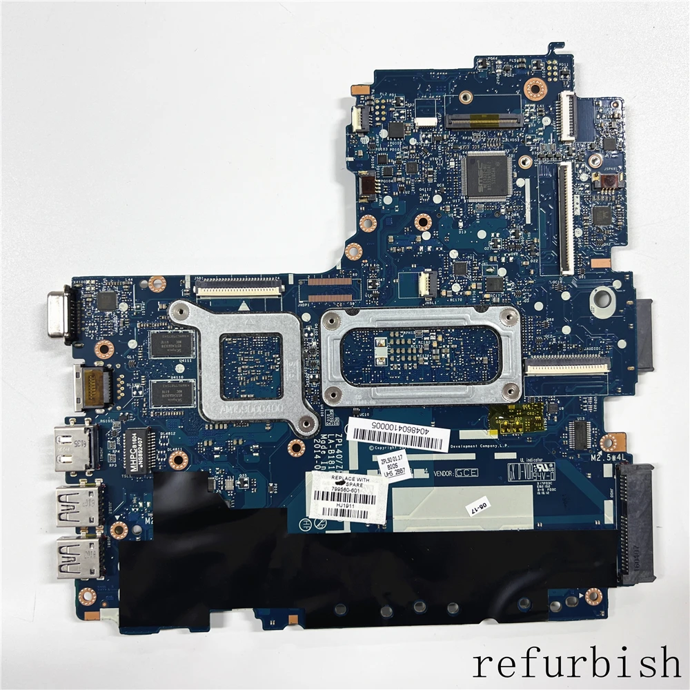 laptop Motherboard 799560-601 LA-B181P FOR HP 450 G2  WITH SR23Z  i3-5010U R5 M255 2GB Fully Tested and Works Perfectly