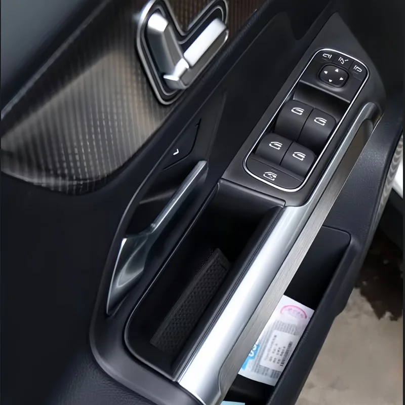 

Car Accessories Car Door Storage Box Organizer Bag Interior Modification For Mercedes Benz GLA GLB B Class W247 X247 EQB 2020-22