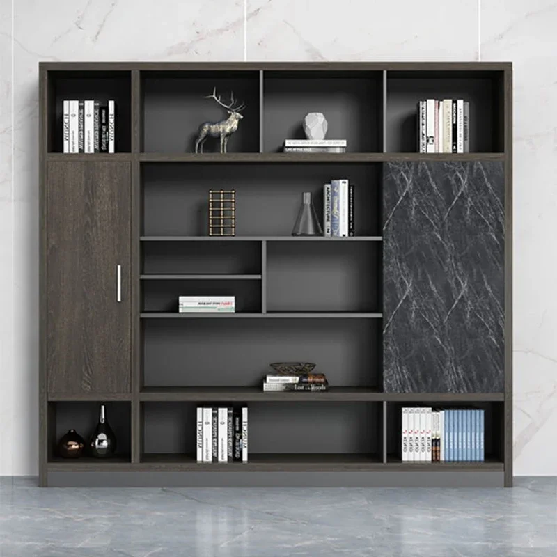 

Black Display Filing Cabinet Modern Italian Space Office Cupboards Multifunctional Wooded Comodas Con Cajones Modular Furniture