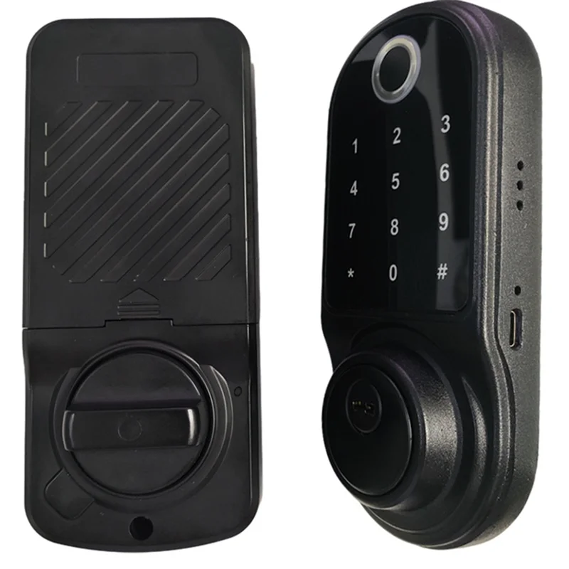 

N82R Smart Door Lock Can Be Operated By Fingerprint Sensor, Remote Intercom App, Smart Door Lock
