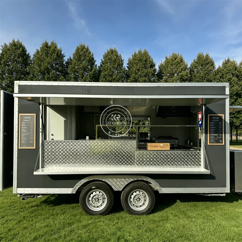 

Concession Mobile Food Trailer Pizza Coffee Snack Cart Mobile Coffee Ice Cream Cart Street Food Truck For Sale
