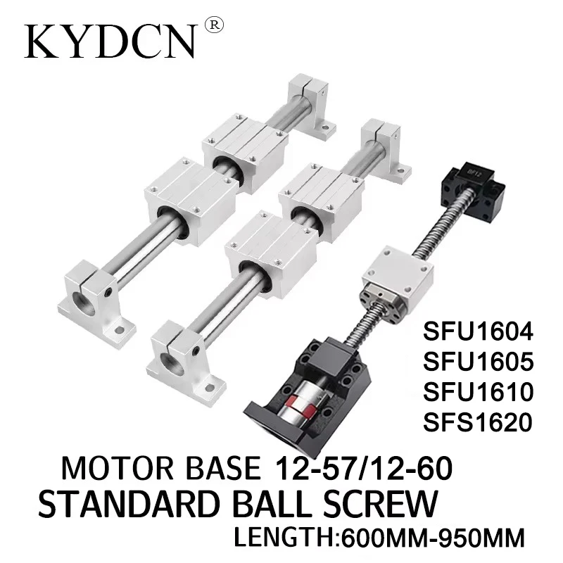 

SFU1604 SFU1605 длина 600-950 мм 4 слайдера SC SK поддерживающие сиденья плюс два хромированных стержня с набором элементов двигателя