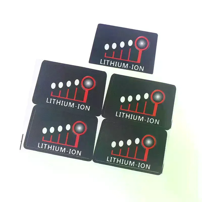 M18 Lithium Battery LED Power Display Stickers LED Key Label For 18V 48-11-1815 Li-ion Battery Pack For