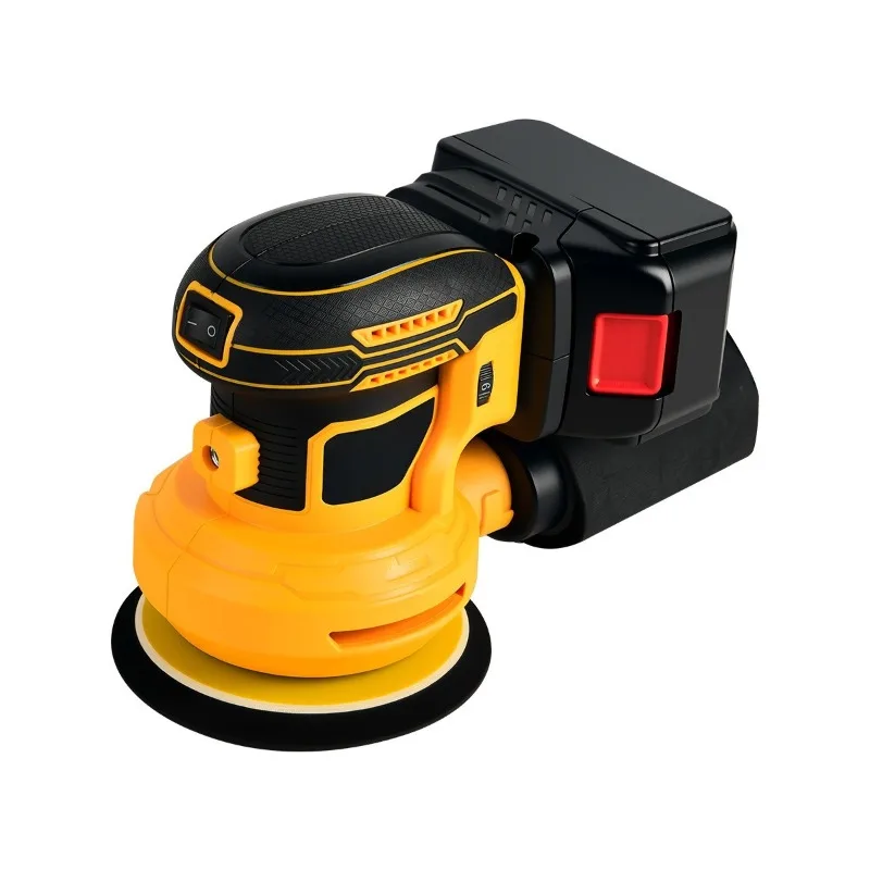 Cordless Random Orbital Sander, 125mm Electric Sander with 10Pcs Sanding Discs & Accessories