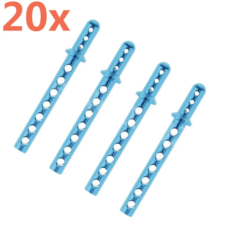 

20Pieces HSP 862001 62013 Metal Aluminium Body Post For 1:8 Off Road Nitro Gas Monster Truck CNC 94762 Upgrade Parts