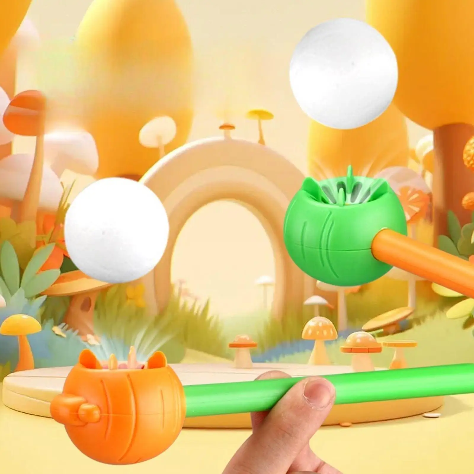 

Детский воздуховыдувной подвесной мяч, игрушка для родителей и детей, упражнения для легких, сенсорная интеграция, обучение, стиль морковки