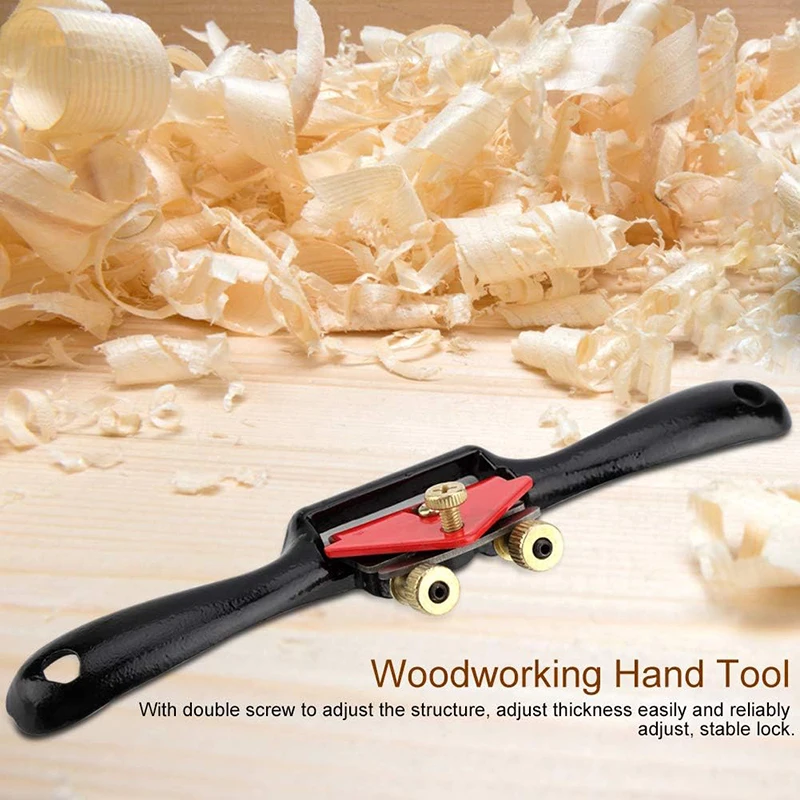 Hand Planer 9 /10 Inch Adjustment Woodworking Cutting Plane Spokeshave Hand Trimming Tool With Screw carpenter tools