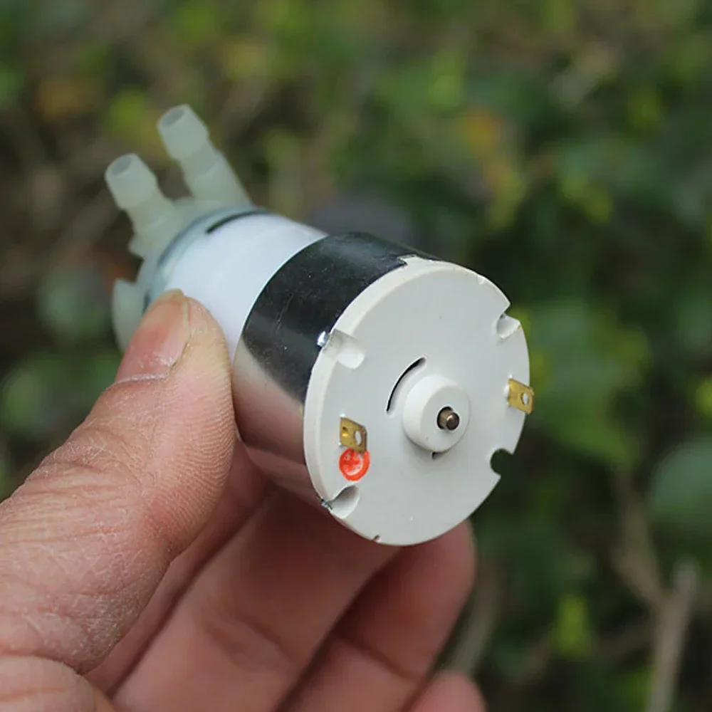 

1 шт. Micro 500 двигатель водяного насоса DC 7 В-12 В самовсасывающий насос бесшумный электрический мембранный насос большой поток боковой интерфейс