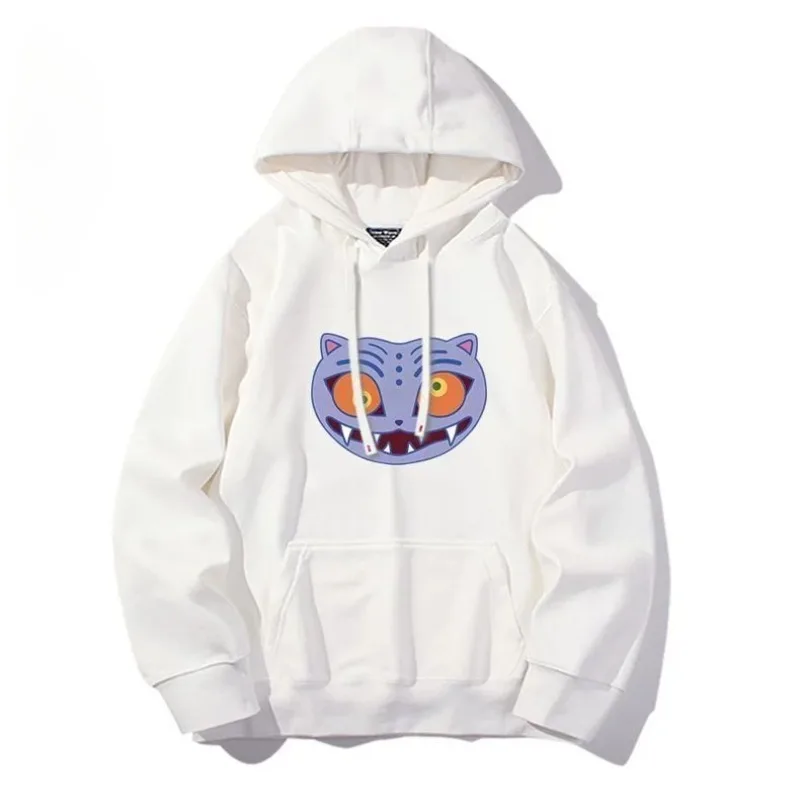 KPOP Hunt Girl Group Tiger Zwart Patroon Hoodie Demons Hunters Cartoon Pluche Hoodie Heren en Dames Top Kleding Cadeau