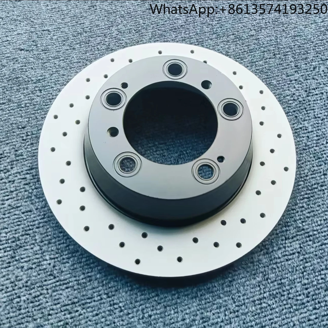 

For Rear Brake Rotors Full Cast Iron Brake Disc Drilled and Slotted Disc Brake for Porsche OE#99635240103 299*24MM