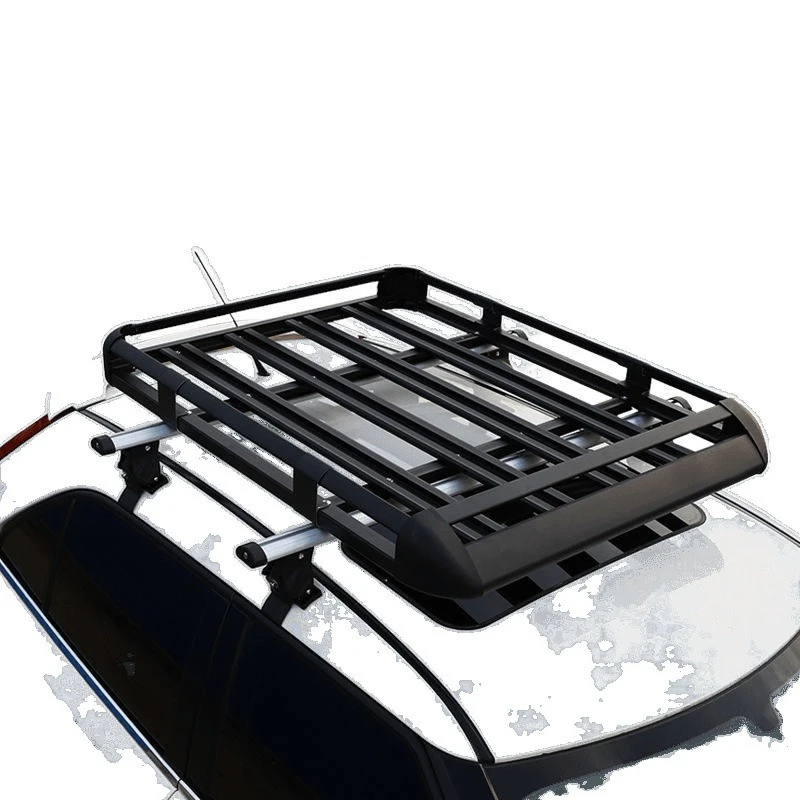 

Car roof rack crossbar free perforated luggage frame
