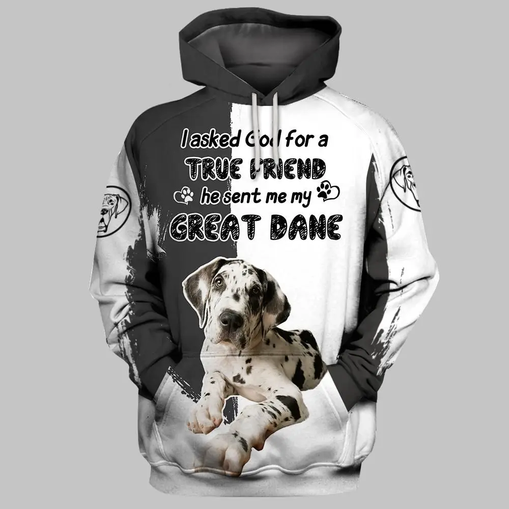 سترات بغطاء رأس مطبوعة ثلاثية الأبعاد للرجال والنساء ، بلوفرات ، بدلة رياضية للشوارع ، شيواهوا ، هاسكي ، دين كبير ، بيغل ، هدية حب