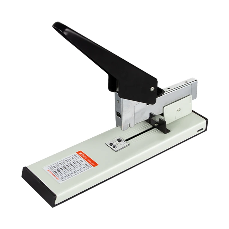 m-g-ヘビーデューティー-ロングアーム-手動ホッチキス-オフィス用、100枚綴じ-200枚綴じ、特大サイズの雑誌や長い釘頭にも対応